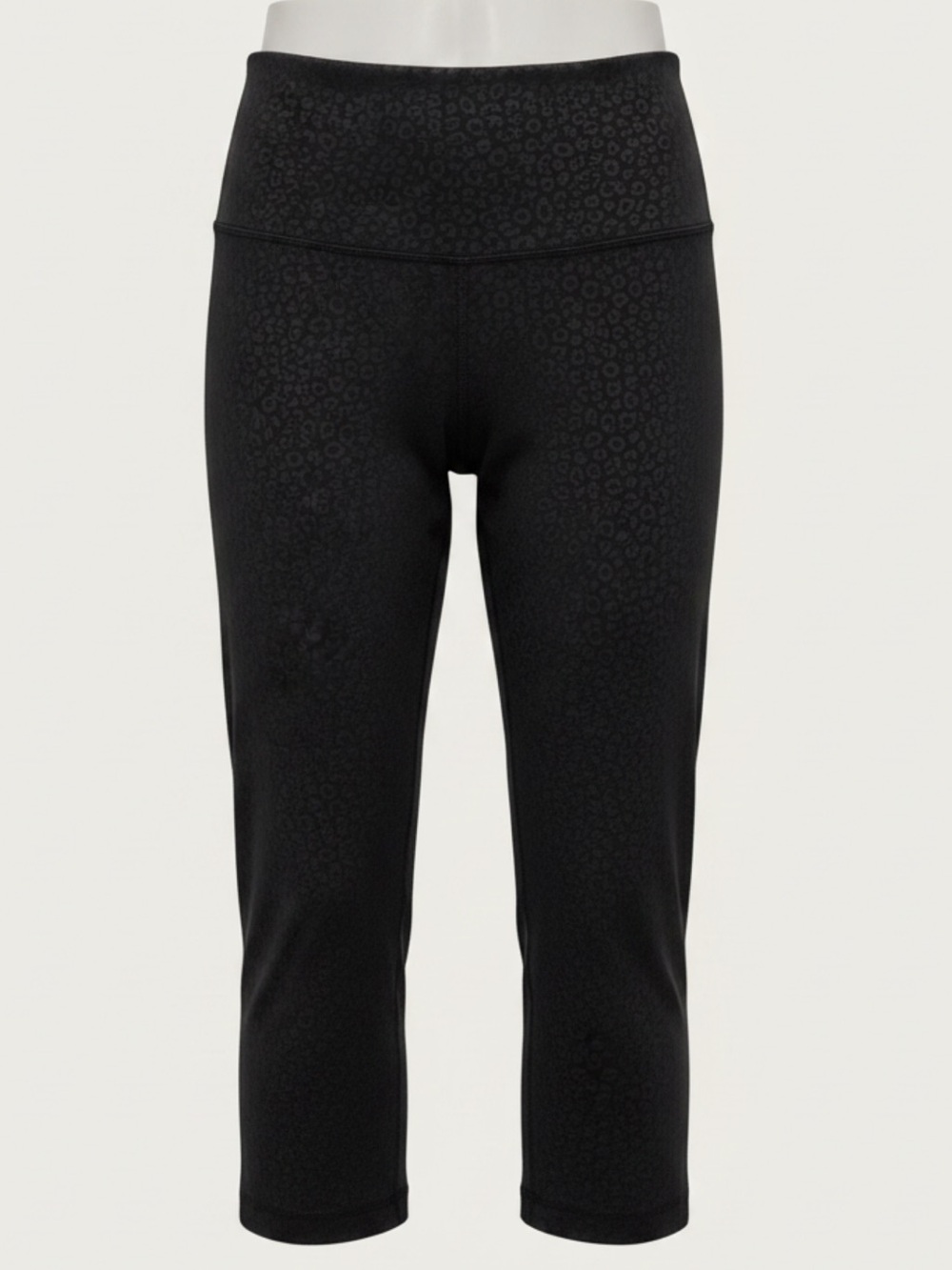 Lululemon High-Waist Black Cropped Leggings